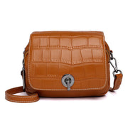 Korean solid color crossbody bag, view 7 - MRSLM