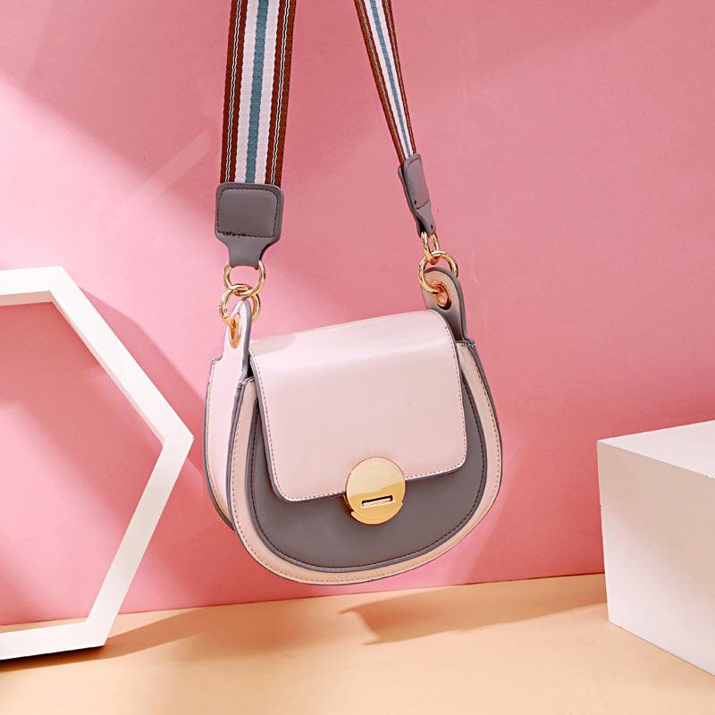 Small square shoulder bag with lid, view 6 - MRSLM