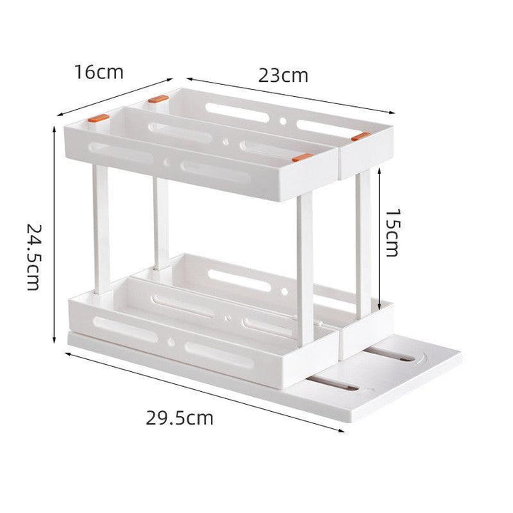 Kitchen Under Sink Drawer Type Spice Rack - MRSLM