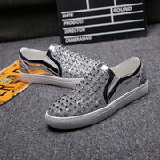 men's slip-on high-top leather shoes, view 6 - MRSLM
