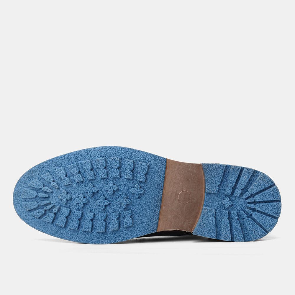Summer Retro Trend Large Size PU Leather Shoes
