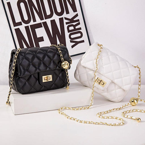 women's one shoulder rhombus bag - MRSLM