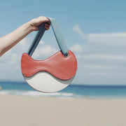 crescent shoulder bag, view 3 - MRSLM