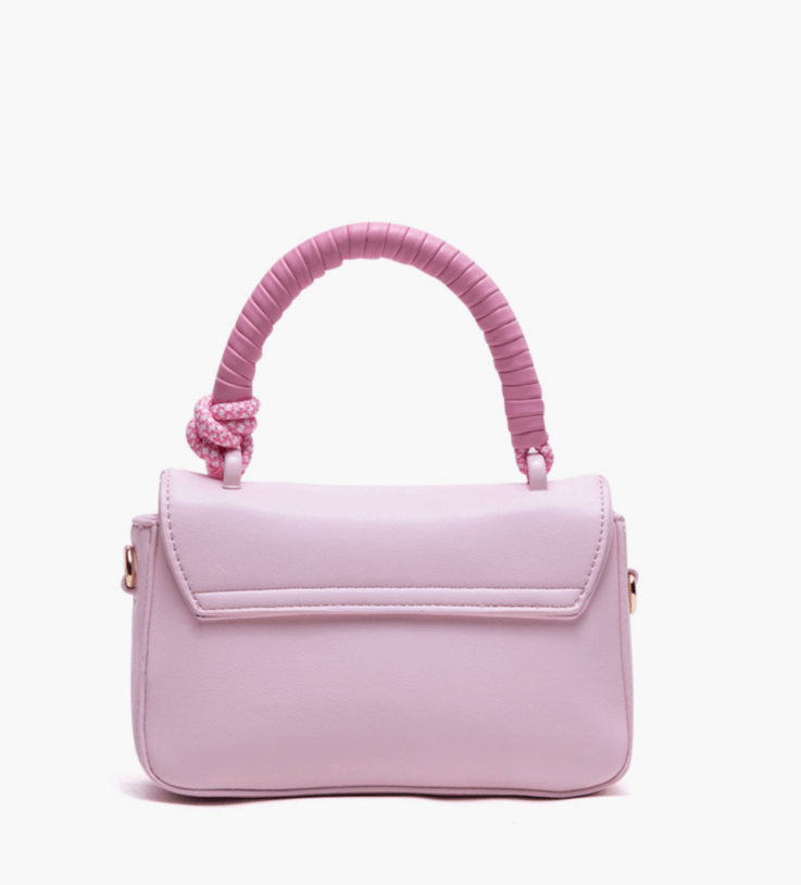 small square PU shoulder bag, view 4 - MRSLM