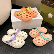 soft sole platform beach sandals - MRSLM