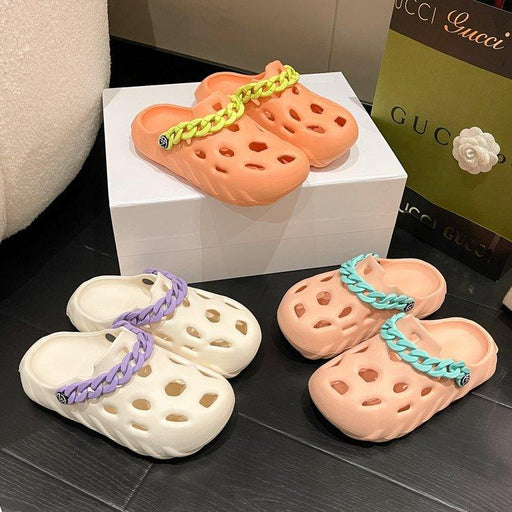 soft sole platform beach sandals - MRSLM