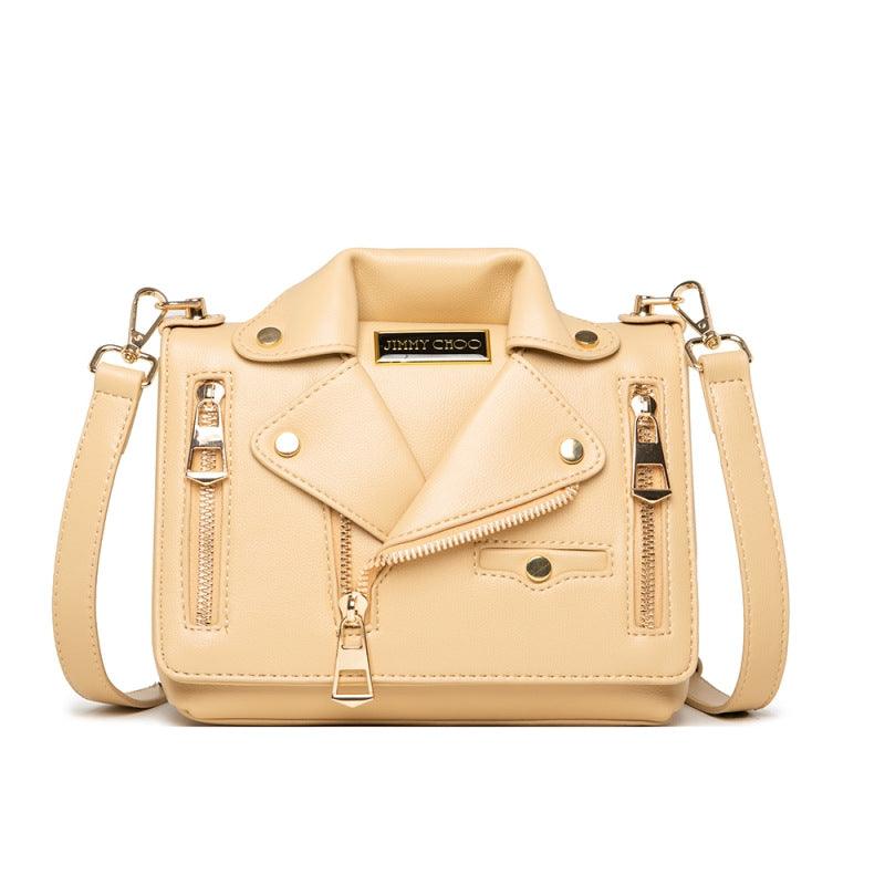 women's PU rivet messenger bag, view 13 - MRSLM