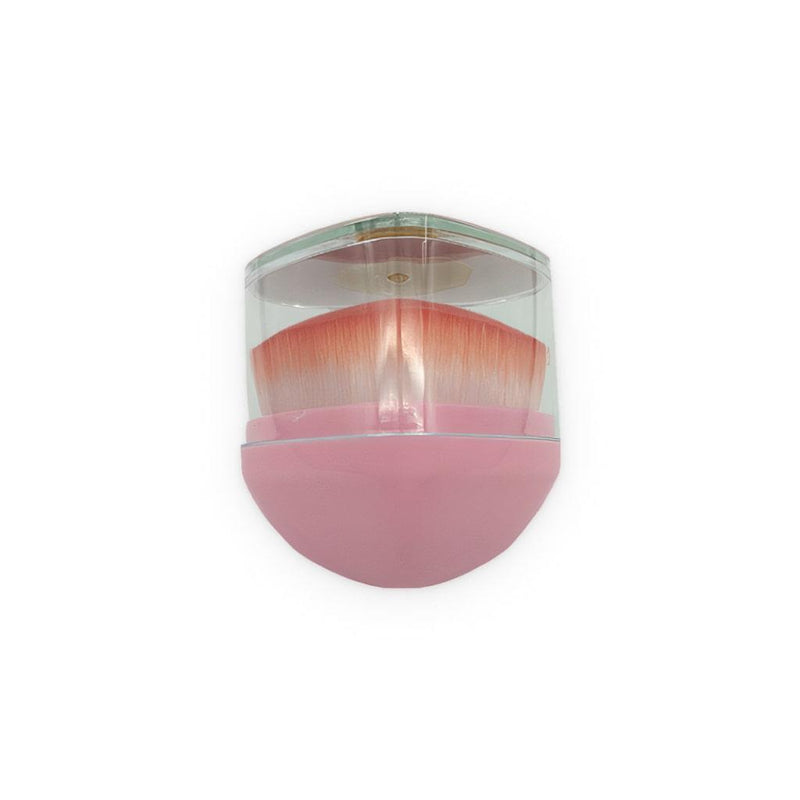 heart-shaped makeup brush with mirror - MRSLM