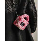Women's plush teddy mini chain bag, view 10 - MRSLM