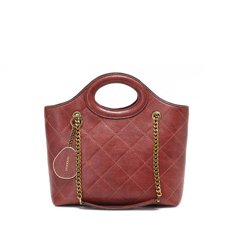 women's quilted chain bag, view 3 - MRSLM