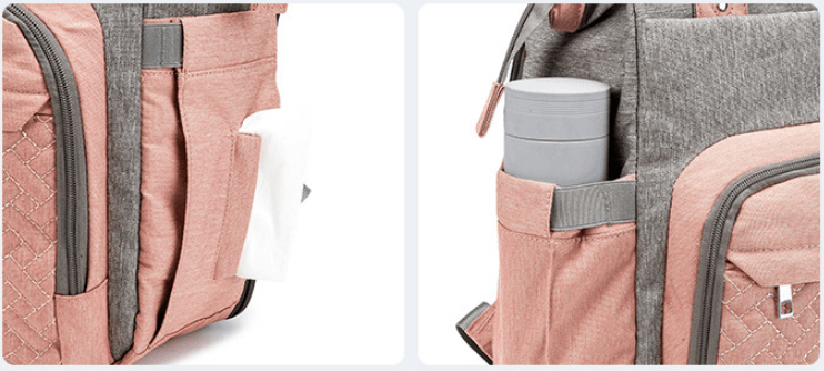 portable baby crib backpack, view 3 - MRSLM