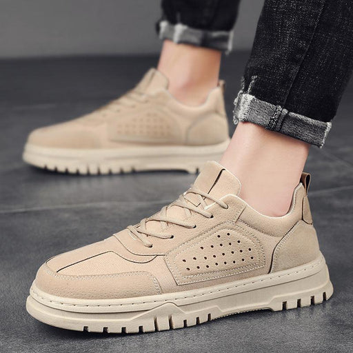 men's suede canvas casual shoes - MRSLM