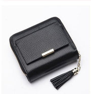 Short wallet with lychee grain buckle, view 8 - MRSLM