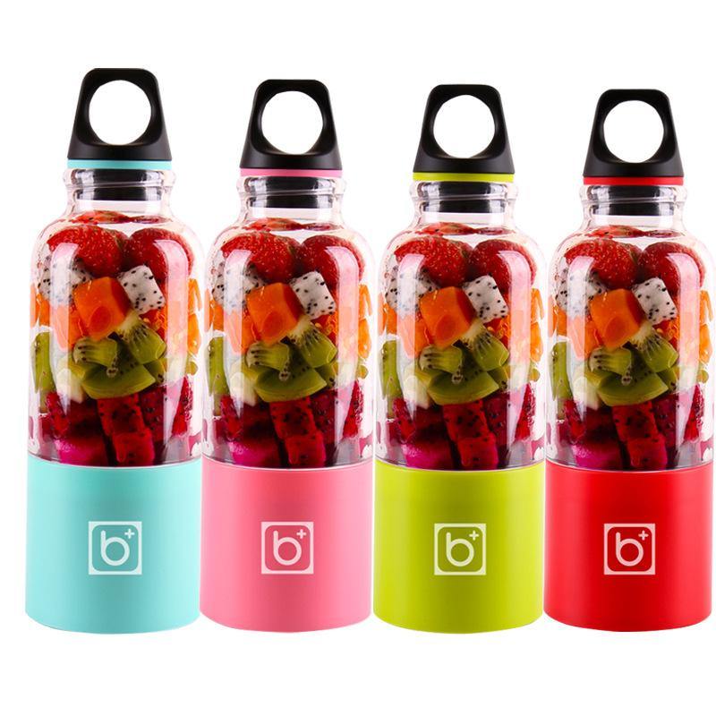 USB Charging Portable Four Leaves Juicer Cup Home Fruit Vegetable Tool For Kitchen - MRSLM