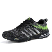 Men's flying woven mesh running shoes, view 14 - MRSLM
