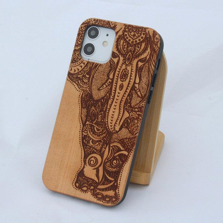 Wooden Mobile Phone Case Personality Protective Cover - MRSLM