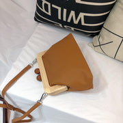 wooden clip clutch handbag, view 5 - MRSLM