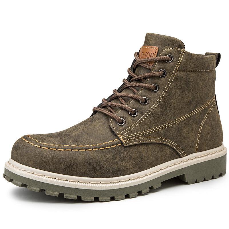 Men's high-top combat boots, view 13 - MRSLM