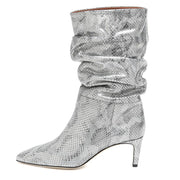 pointed toe stiletto mid-top boots, view 2 - MRSLM