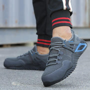 Men's summer mesh work shoes, view 4 - MRSLM