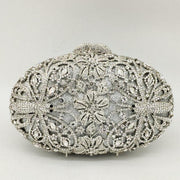 rhinestone evening clutch bag - MRSLM