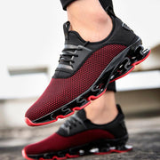 Men's knit mesh running shoes - MRSLM