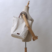 women's canvas messenger bag, view 5 - MRSLM