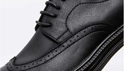 Men's brogue business shoes, view 4 - MRSLM