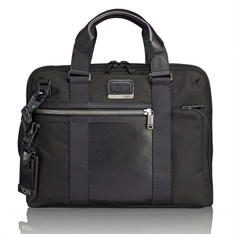 Men's nylon messenger bag, view 3 - MRSLM