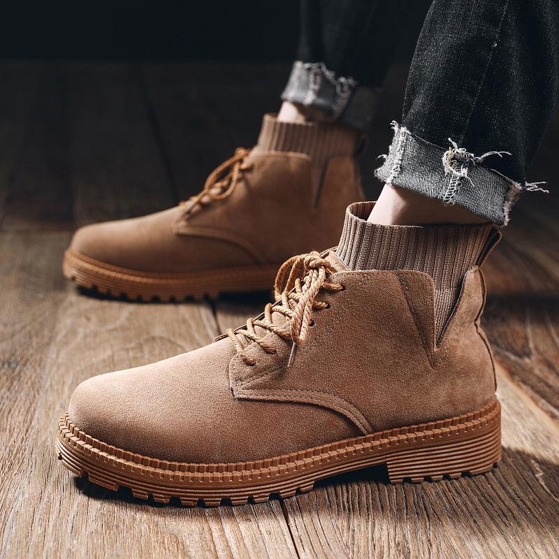 men's high-top sock boots, view 4 - MRSLM