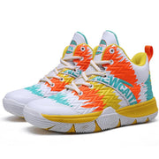 Children's camouflage high-top sneakers, view 8 - MRSLM