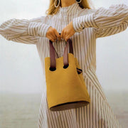 retro circle bucket bag, view 5 - MRSLM
