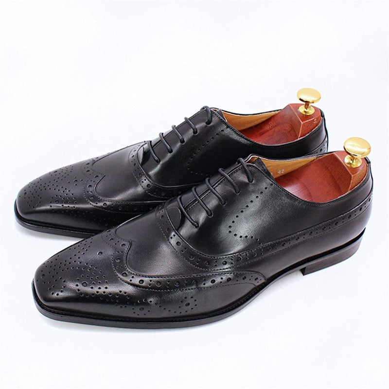 Men's brogue Oxford shoes, view 11 - MRSLM