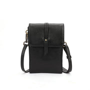 cowhide crossbody phone bag, view 8 - MRSLM