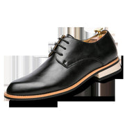 men's casual leather platform shoes, view 8 - MRSLM