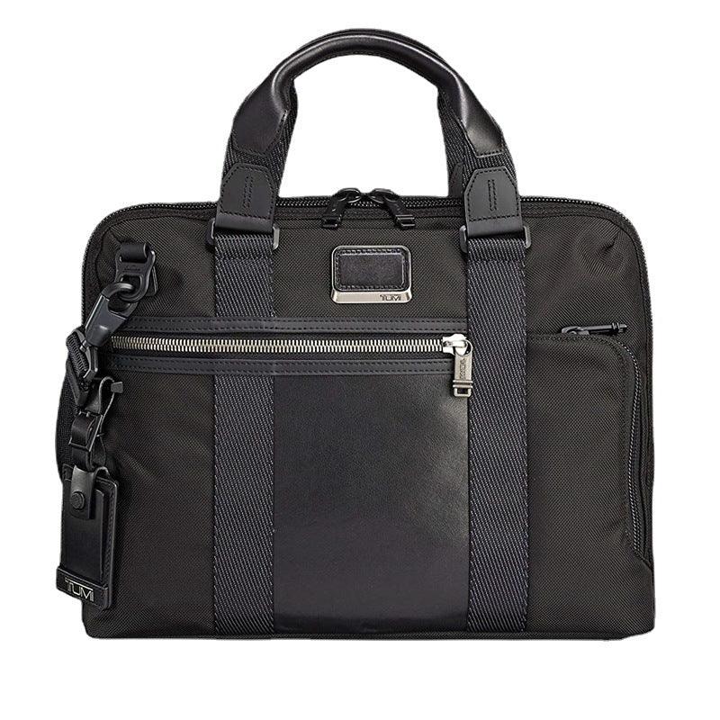 Men's nylon messenger bag, view 4 - MRSLM