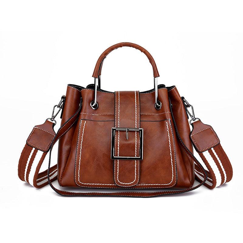 women's soft PU leather handbag, view 17 - MRSLM