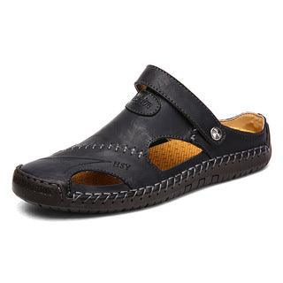 men's casual cowhide sandals, view 5 - MRSLM