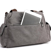 casual canvas shoulder bag, view 8 - MRSLM