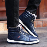 men's high-top cotton snow boots, view 4 - MRSLM