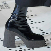 British style high-heeled knight boots, view 4 - MRSLM