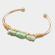 gold-plated crystal bracelet, view 10 - MRSLM