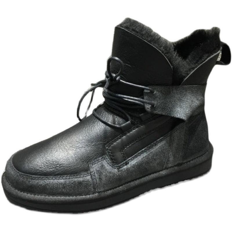 Women's thick sole warm boots, view 3 - MRSLM