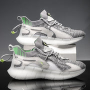 Men's knit lightweight sneakers, view 9 - MRSLM
