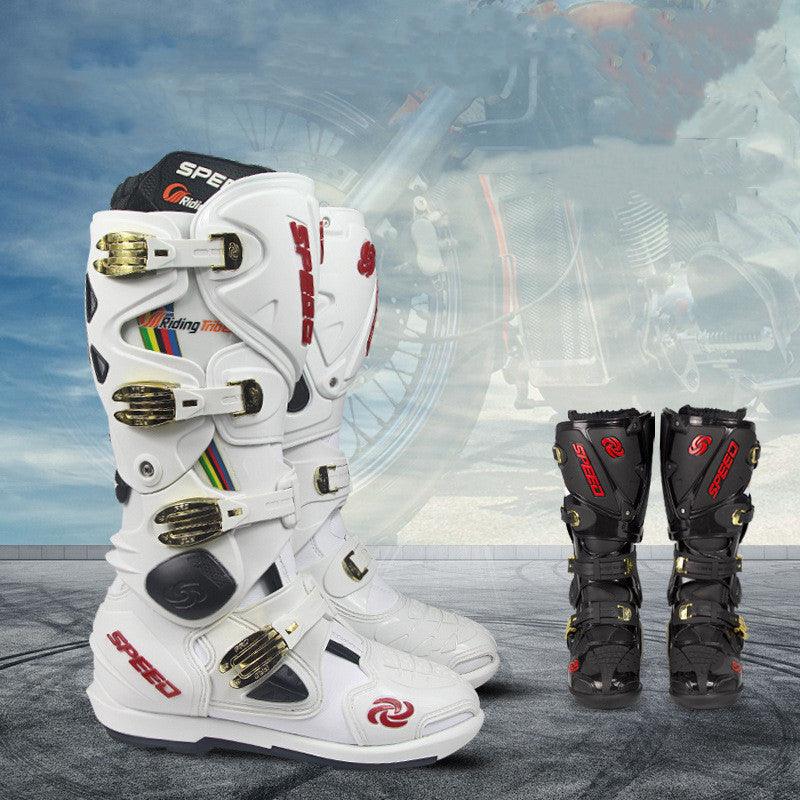 Motorcycle racing wear-resistant boots - MRSLM