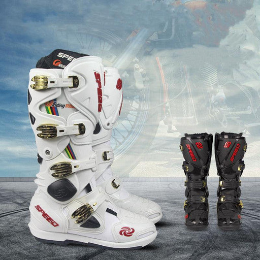 Motorcycle racing wear-resistant boots - MRSLM