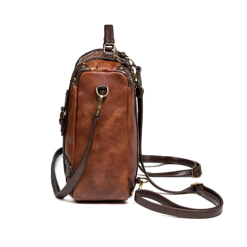 ladies retro steampunk backpack, view 5 - MRSLM
