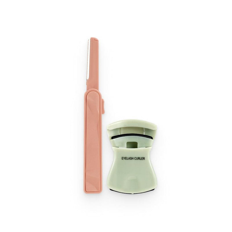 Eyelash curler and eyebrow trimmer set - MRSLM