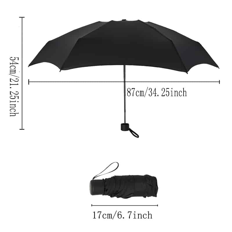 foldable mini umbrella, view 9 - MRSLM
