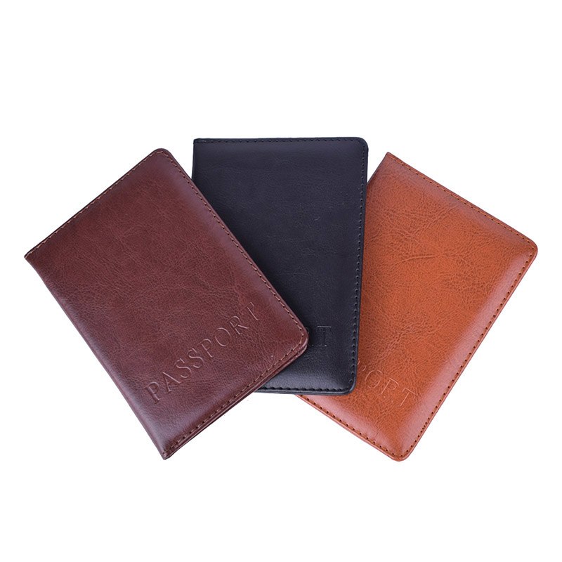 faux leather passport cover, view 12 - MRSLM